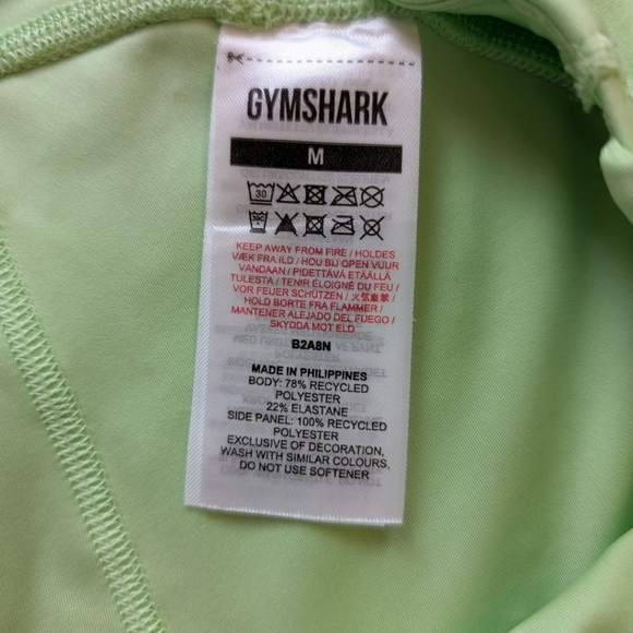 Gymshark Sport Leggings Yoga Active Running Womens Med High Rise Lightweight - Picture 11 of 16